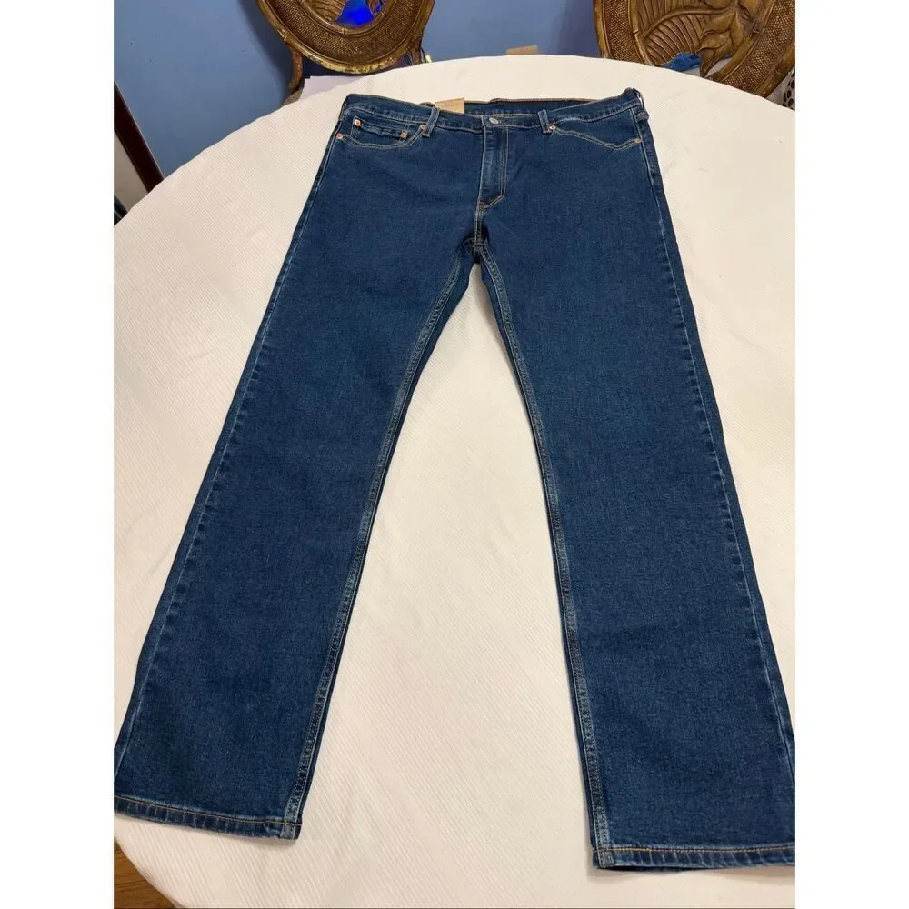 NWT Levi’s Men’s 513 Slim Straight Denim Jeans Size 38 X 32 New
